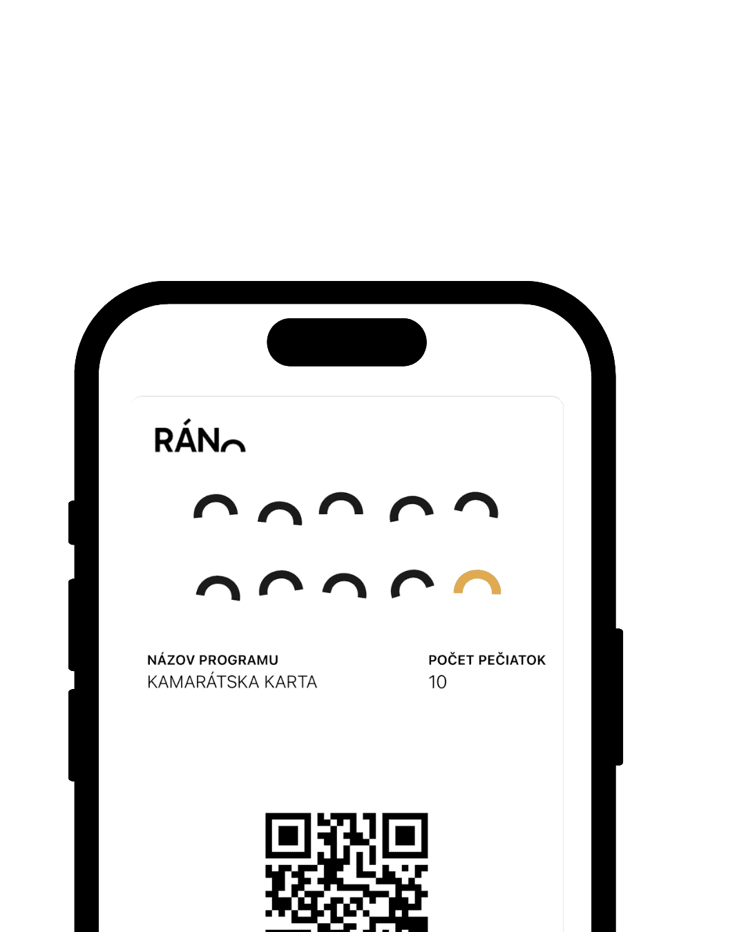 Ráno loyalty card